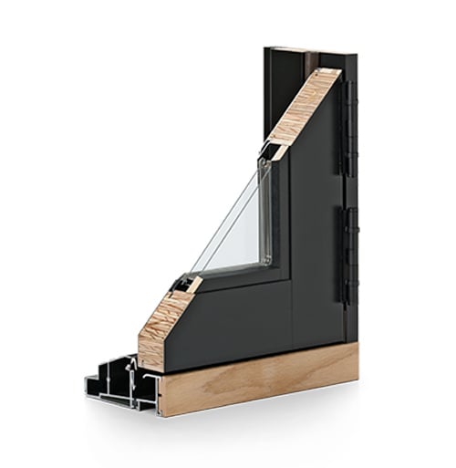 Wood Frame corner model