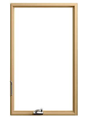 Pine 400 Series Casement window interior