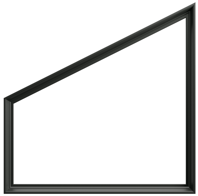 andersen exterior black specialty window